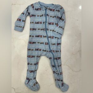 Janie and Jack train pajamas